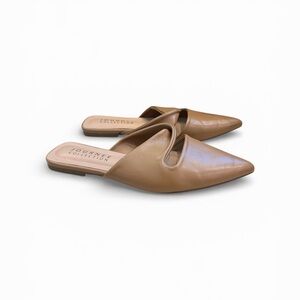 Journee Collection Women's‎ Brown Slip-On Mules